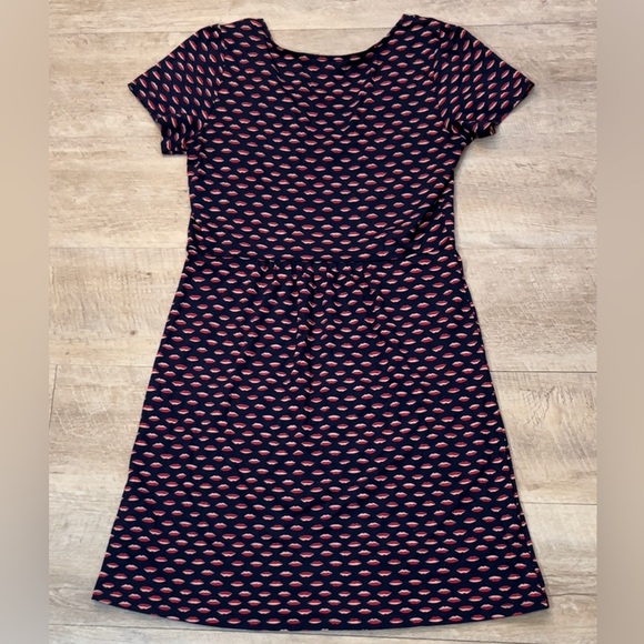 Boden Penelope Red Lips Jersey Dress Size 8P - Picture 9 of 9